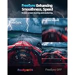 UPERFECT 2K 144Hz Portable Gaming Monitor 18" 2560x1600 QHD 100% DCI-P3 FreeSync HDR Laptop w/VESA, Frameless Matte IPS Eye Care Second Monitor for Game Console (UGame K118) - Image 4