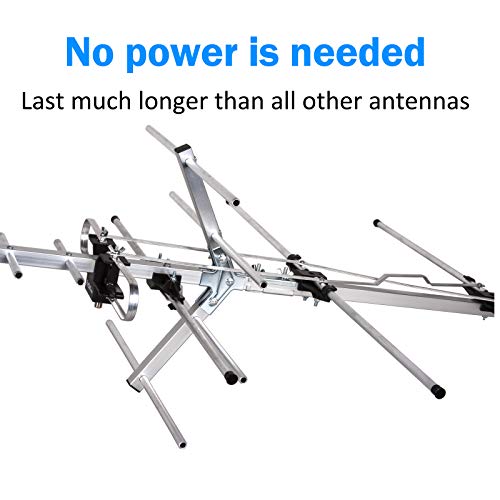 image for Five Star Yagi Satellite HD TV Antenna up to 200 Mile Long Range, Atti