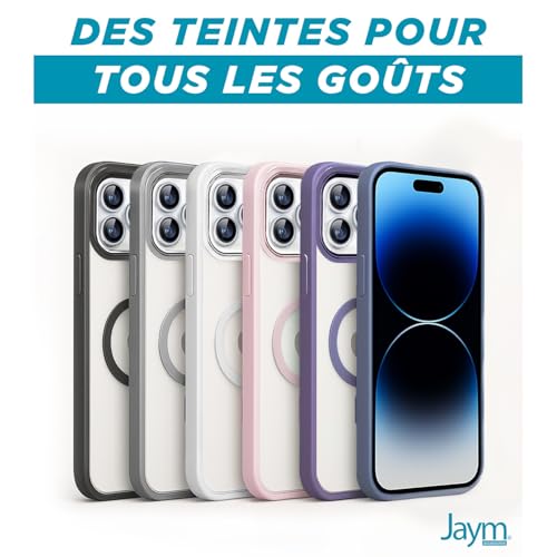 Coque Bumper JAYM iPhone 16e Bleue avec technologie MagSafe intégrée - 7