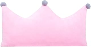 LEYOUDIAN Kaozhen Cuscino Letto Corona Singolo Cuscino Singolo Morbido Cuscino Letto Rimovibile e Lavabile Cuscino Carino (Colore : Pink, Dimensioni : 80cm*40cm)