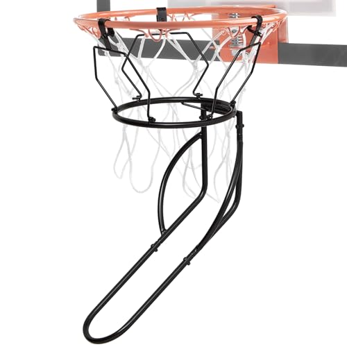 Basketball Rebounder, Sturdy Metal Basketball Return Attachment for Most Standard Hoop (Not for...