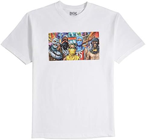 DGK Favela T-Shirt - White - LG