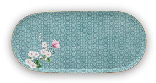 Essenza Home Plate Sugar & Creamer Kamini Blue 25x12cm Cover
