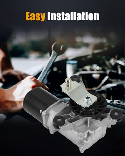 Image of ROADFAR Front Wiper Motor W /O Control Module Replacement for 1995-1997 for Chevrolet for Blazer,1994-1997 for Chevrolet for S10,1995-1997 for GMC for Jimmy 22121967 Wiper Motor 3 Pins