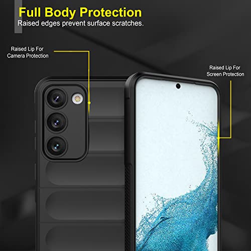 Image of amazon basics Mobile Cover for Samsung Galaxy S23 5G (Silicone Black)