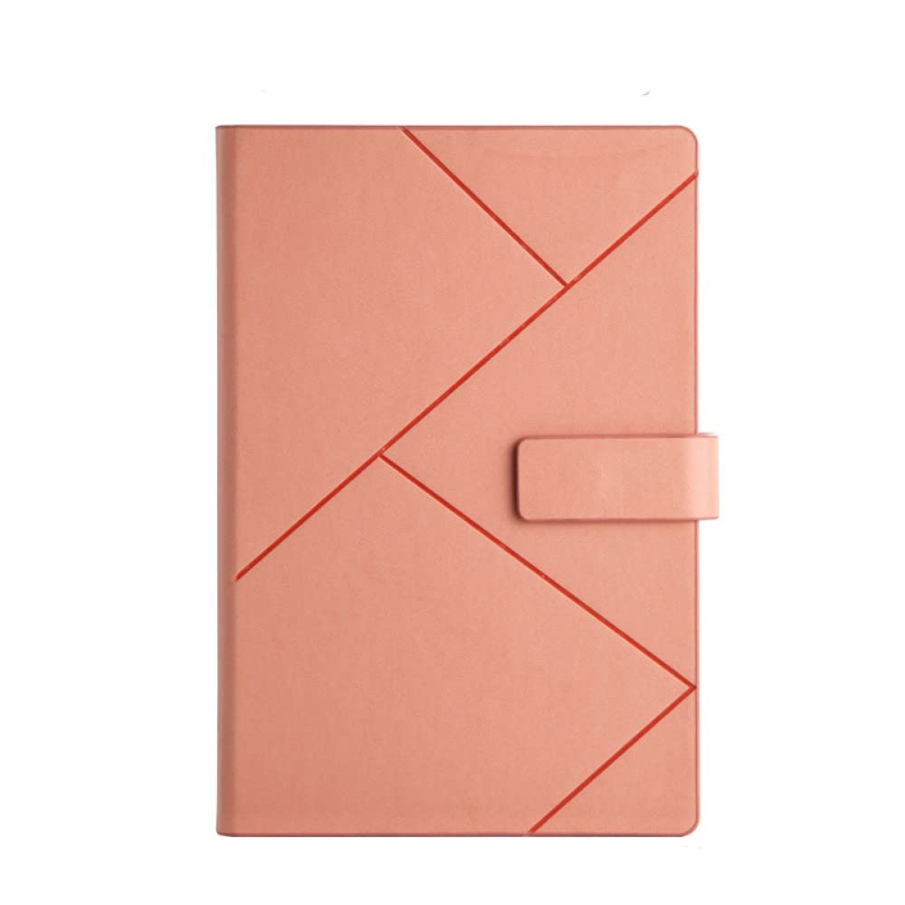 A5 Business Notebook PU Cuir Journaux Multicolore Aimant Boucle Agenda Planificateurs Budget Livre Bureau Fournitures Scolaires Papeterie,A,4pcs