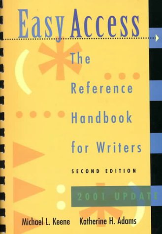Easy Access: The Reference Handbook for Writers 0767421892 Book Cover