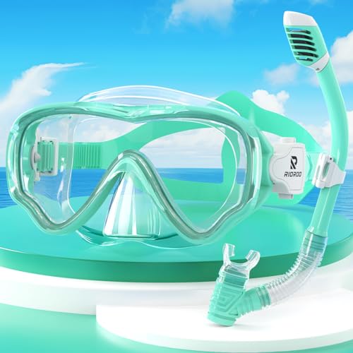RIOROO Snorkel Mask For Kids, fog Proof and Leak Proof...