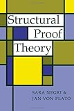 Structural Proof Theory
