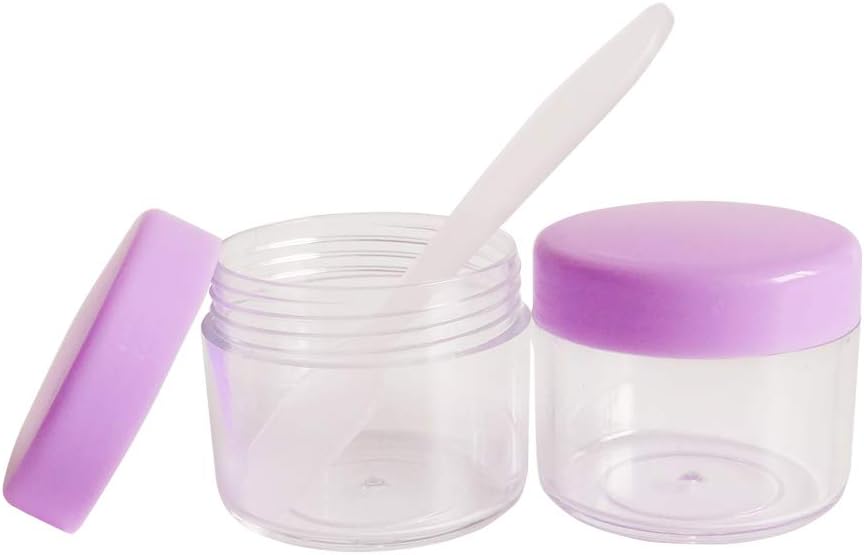 12pcs 20 Gram 20ml Small Sample Jar, Refillable Cosmetic Container image 4