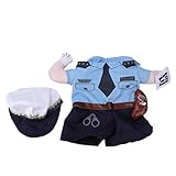 Diseño de policía de penalización único, hace que su mascota esté a la moda y atractiva.