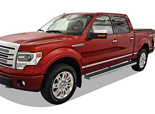 Estribos de Acero Inoxidable 304 para Ford F150 SuperCrew 09-14 miniatura 6