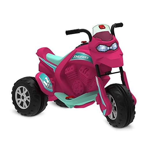 Moto Thunder Pink Eletrica 12V Bandeirante