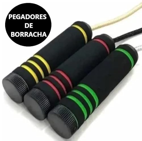 Corda De Pular Profissional Para Exercícios - Academia Aeróbico Boxe Crossfit