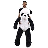 peluche geante 200 cm ️ El peluche panda de 130 cm está diseñado de acuerdo con las normas europeas. Este juguete tiene la certificación CE