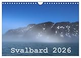 Svalbard 2026 (Wandkalender 2026 DIN A4 quer), CALVENDO Monatskalender: Arktis zum Greifen nahe! Atemberaubende Bildern der Inselgruppe Spitzbergen. (CALVENDO Orte) - CALVENDO, Michael Midding 