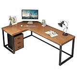 muebles oficina segunda mano murcia 【Robusto y duradero】 El soporte de metal resistente brinda una gran estabilidad, lleva una mesa de madera de 5 cm de grosor y las patas antideslizantes en la parte inferior mejoran la estabilidad y protegen su piso de daños.