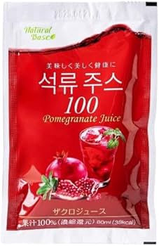 Amazon.co.jp: [NaturalBase]ザクロジュース100 80mlX12袋 果実 柘榴