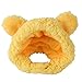 WOZUN Hat for Pet Keep Warm Bear with Ears Headwear Dress Up Costume Cosplay Accessories for Cats and Dogs