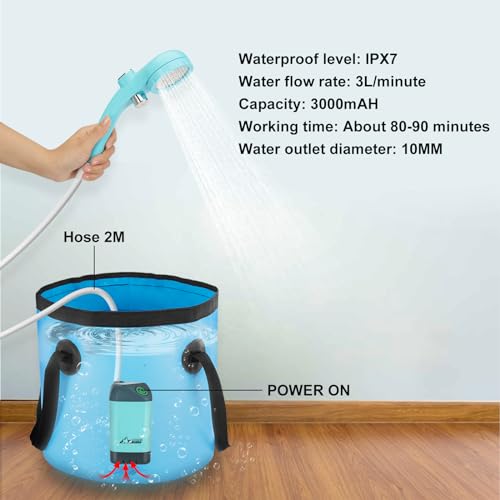Wadeo Portable Shower For Camping thumb #4