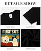 AIYINO Cat Lover Graphic Mens T Shirt Cotton Casual Tee for Pet Lovers T Shirts for Men UK Womens Tops White T Shirt Men Black L #3