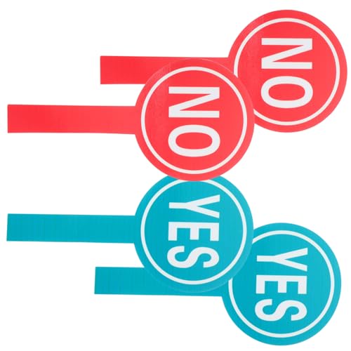 Panneaux de vote réversibles oui non interactifs pour classe - 6