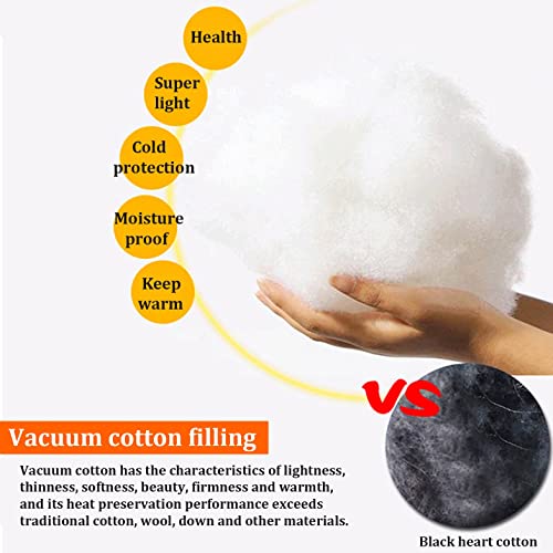 YYHJ Soundproof Thermal Insulated Door Curtain,Winter Thicken Cotton Doorway Windproof Cold Protection Blanket,Blackout Patio Screen Panel,Waterproof Oxford Cloth,for Bedroom Partition,Living Room