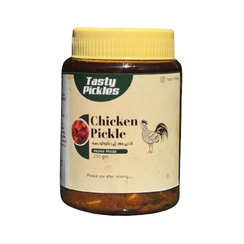 Tasty Pickles Boneless Chicken Pickle - 250 gm/Authentic Kerala Style Chicken Achaar (B0CVTTJTD1) Amazon Price History, Amazon Price Tracker