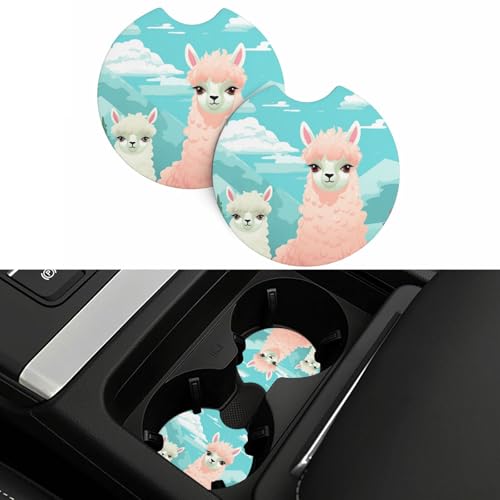 Portavasos para carro 2 piezas antideslizantes de neopreno miniatura 4