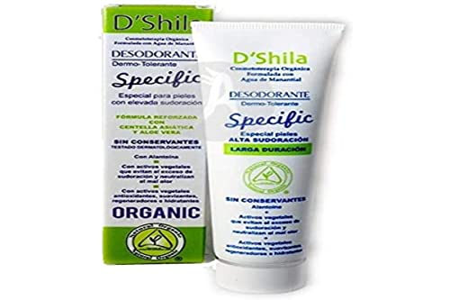 Desodorante Crema Tubo(Verde-Blanco) 50Ml. Shila.