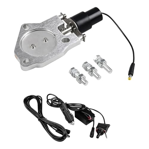 MOIKEN Válvula de Escape controlada electrónicamente con Interruptor Manual for Tubos de Escape de 2 Pulgadas