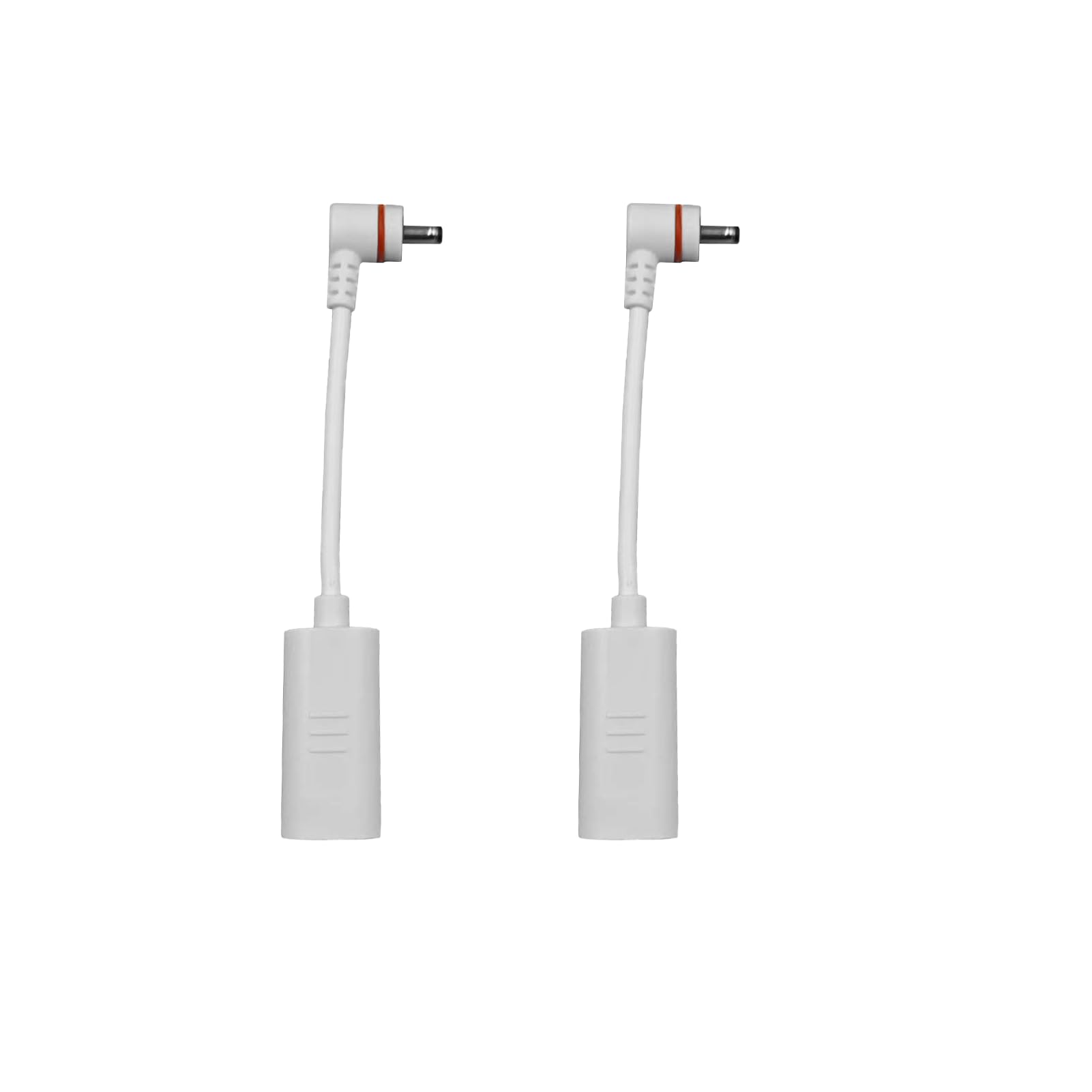 Adaptador USB C a barril panel solar Ring conector cámaras de seguridad 2 piezas 7