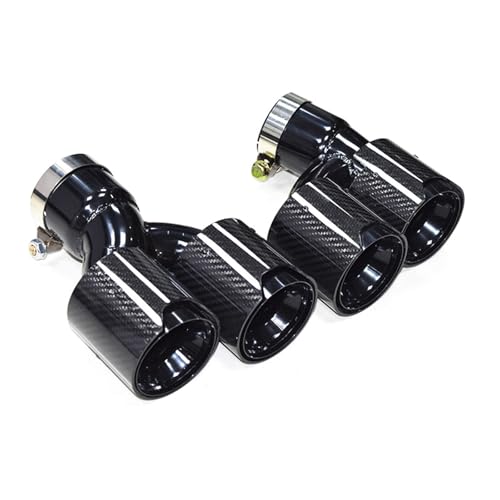 Tuyau d'échappement double pour rénover l'arrière de BMW G30 G31 2018
