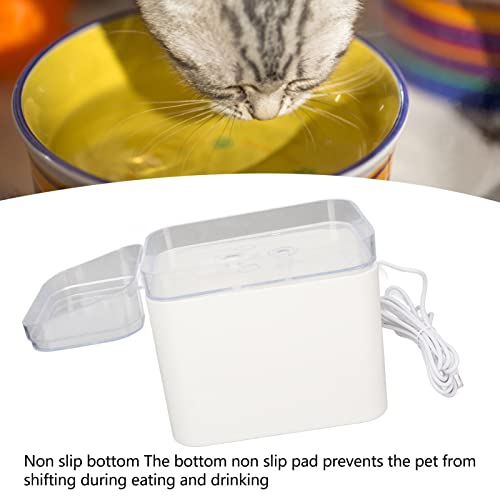 Fuente de agua automática 2 en 1 para gatos y perros miniatura 4