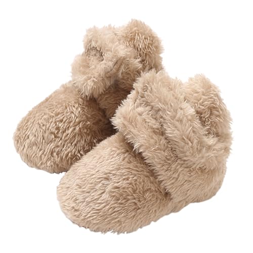 TMEOG Krabbelschuhe Baby Winterschuh Outdoor Fleece Boots...