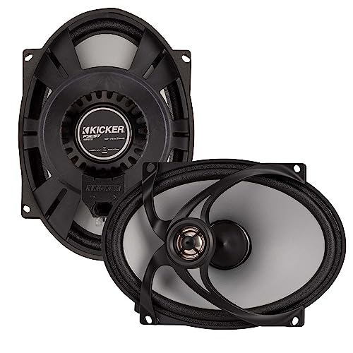 KICKER Marine KPX300.4 Amplificador y 2 Parlantes 5x7 miniatura 5