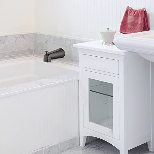 Design House 522938 Slip-On Tub Diverter Spout, 5 Inch, Oil Rubbed Bronze #TOP4