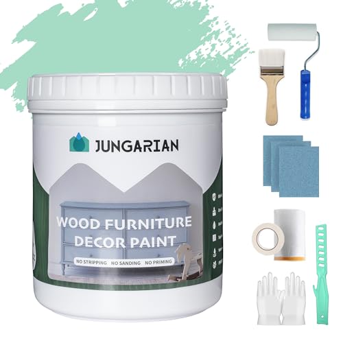 Jungarian Furniture Paint Kit 16oz with Tools - Water-based &