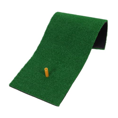 FOYTOKI Golf Practice Mat Golf Hitting Pad for Swing Training Odorless and Reusable Sbr Material