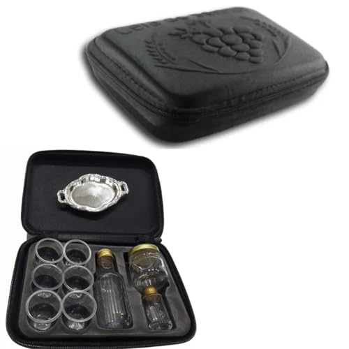 Kit Case Rigido Estojo Maleta Estampa Santa Ceia Do Senhor Completo (Preto)