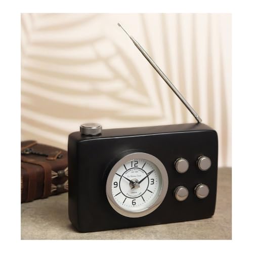 Image of Decor de Maison Brings Handcrafted Broadcaster Table Clock