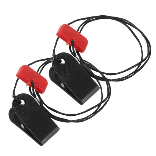 KICHOUSE 2 Piezas Interruptor de Seguridad para Cinta de Correr con Diseño Magnético Compatible Mayoría de Máquinas de Correr Compacto y Protección Eficaz Ejercicio