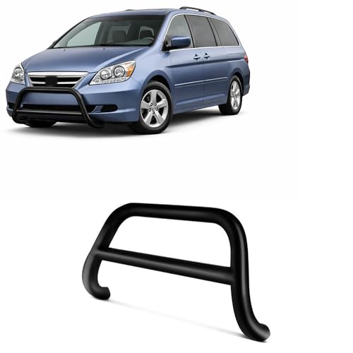 Image of Black Horse A Bar No Skid Plate Black Compatible with 2005-2017 Honda Odyssey-BBHO1A