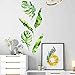 Produktbild Wandaufkleber Grünes Blatt Garten Stil Tür Pvc Aufkleber Wohnkultur Wohnzimmer Schlafzimmer Sofa Tv Hintergrund Schmücken Diy Abnehmbare 40X60 Cm