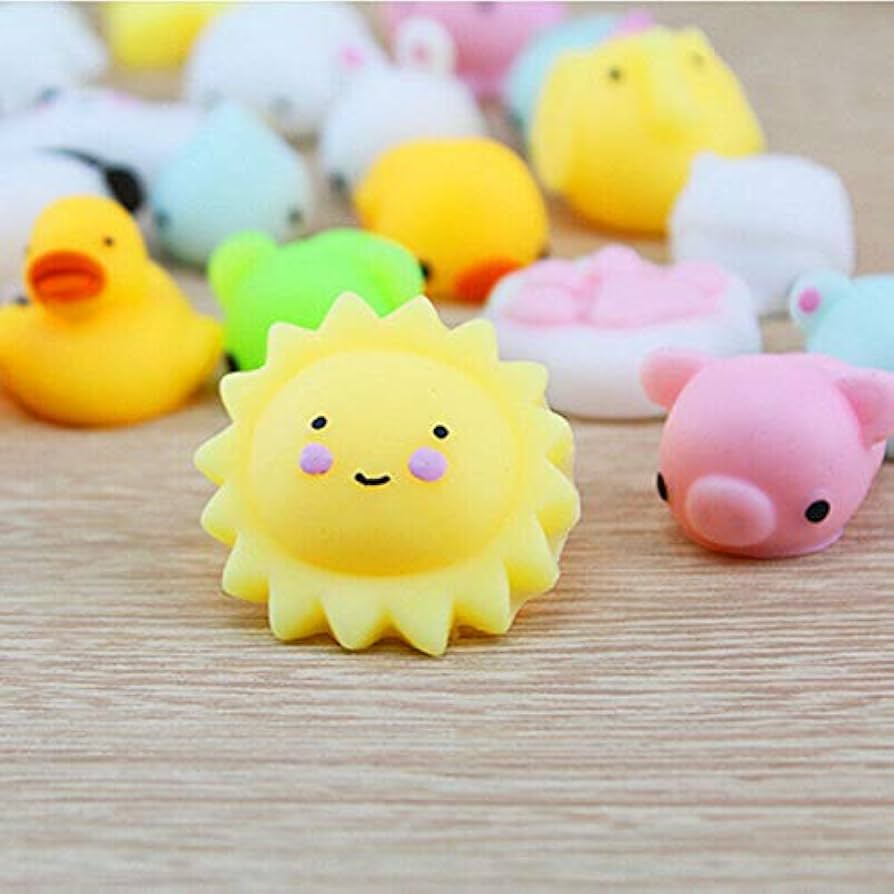 JIOJIO Calans Mochi Squishy Toys - Adorable 30-Piece Set