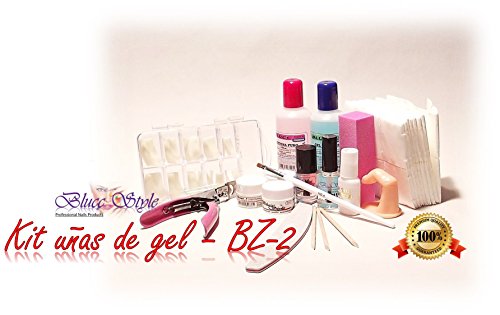 Kit para hacer las uñas de gel-BZ2- Manicura, pediicura,gel uv