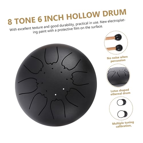 Set de Steel Tongue Drum Ethereal con calidad de sonido mejorada miniatura 7