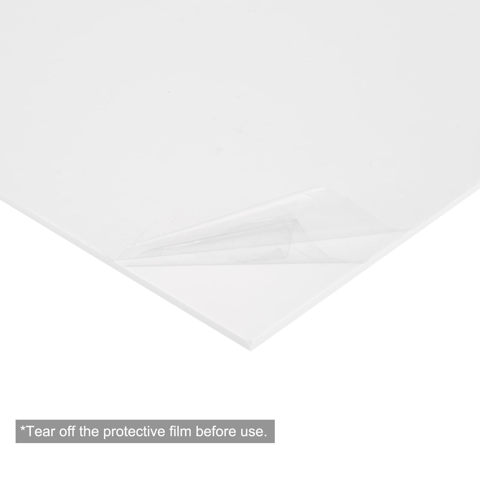 Lot De 2 Feuilles Acryliques Blanches De 45,7 X 61 X 0,3 Cm - Cranviech