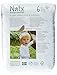 Naty by Nature Babycare Eco-Friendly Disposable Baby Diapers, Size 6, 4 packs of 18 (72 diapers)