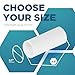 Soft Gel Toe Cap with Coconut Oil Extract - 6 Pack Big Protectors for Women & Men, Cushioning Toe Sleeves to Provide Relief from Missing/Ingrown Toenails, Corns, Calluses, Blisters
